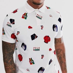 Polo Ralph Lauren all over stadium print